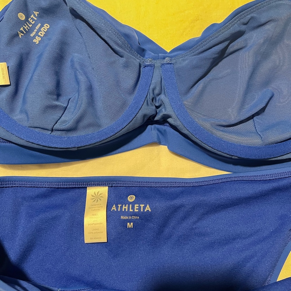 Athleta Blue Bikini Set - Picture 5 of 6